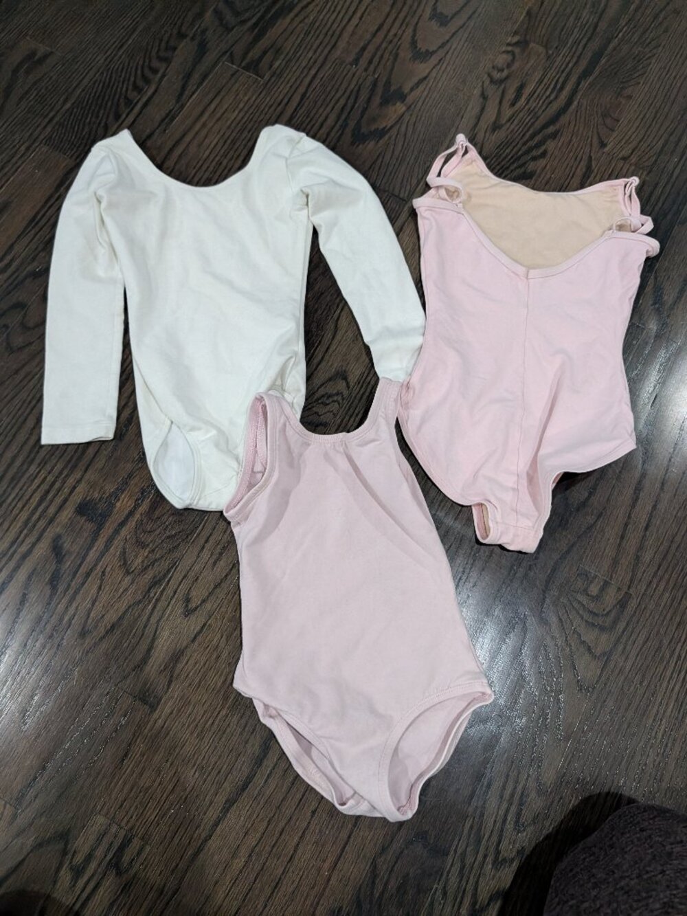 kids size 4 5 & 6 7 girls dance gymnastics wear leotards tank & long sleeve